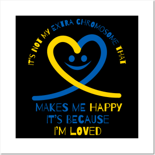 World Down Syndrome Awareness Day - Happy Heart Posters and Art